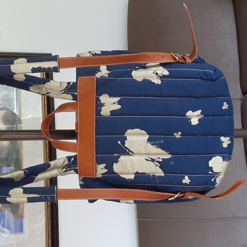 Canvas Butterfly Backpack - Picture 2 of 10